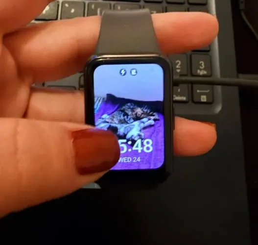 Smartwatch Samsung Galaxy Fit3 Display 1.6" Grafite