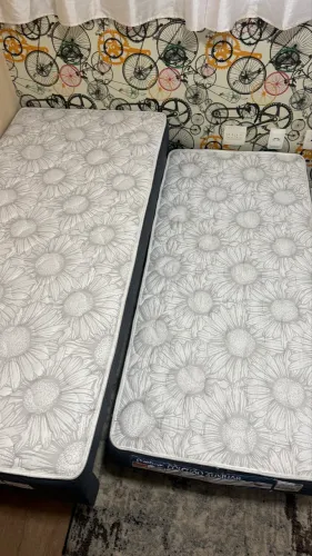 Cama Box solteiro com cama auxiliar