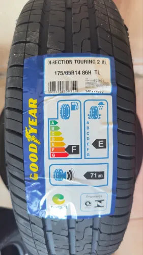 Kit 4 Pneus 175 65R14 Edge Touring Goodyear 