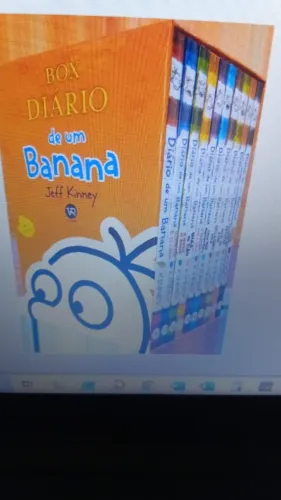 livros - Diario de um banana - Box com 10 livros