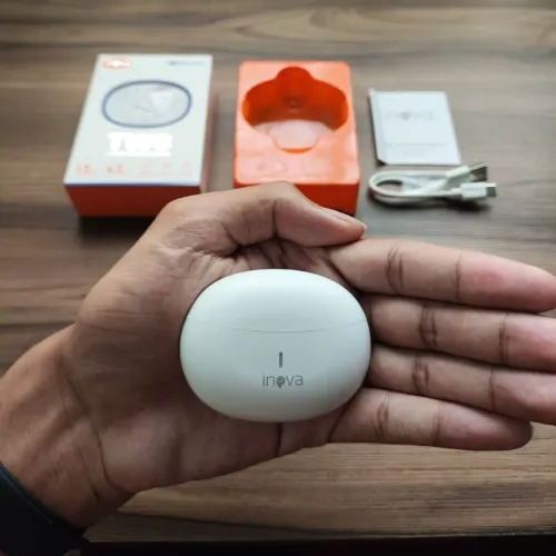 Fone Bluetooth Sem Fio TWS - Som Forte e Bateria Duradoura (Entrega Manaus)