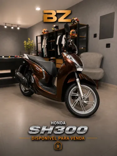 HONDA SH300 - Baixo Km - Impecável 