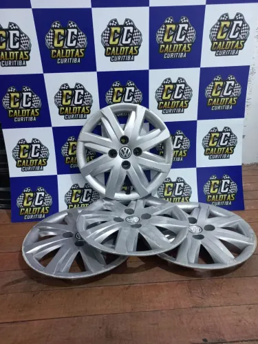 Jogo de calota aro 14 Volkswagen Gol Voyage Saveiro. Calotas originais. R$100,00 o jogo
