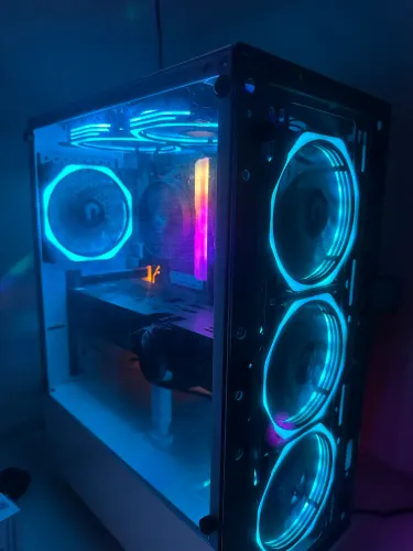 Setup Gamer Completo - Ryzen 5 + RX 5700 XT + Monitor 280Hz + Periféricos Redragon
