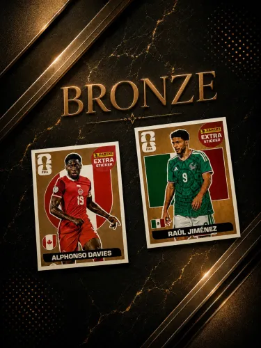Figurinha Legend Bronze Jiménez e Davies