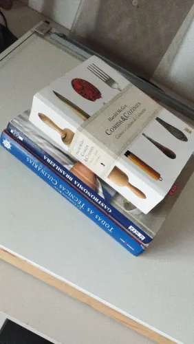 3 Livros de Gastronomia