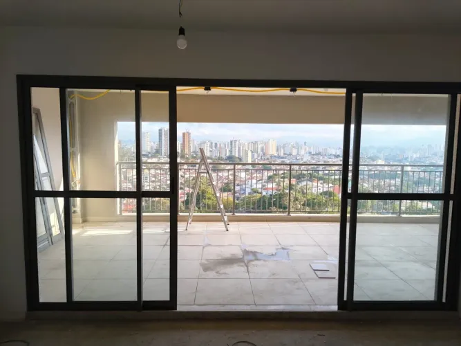 Porta balcão completa 5metros por 2.15 branca