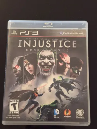 Jogo Injustice PS3 Mídia Física Original Impecável Usado