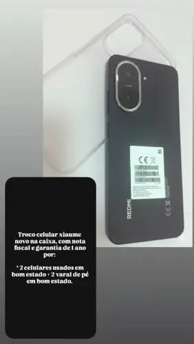 Troco celular novo na caixa, com nota fiscal e 1 ano de garantia ( leia a descrição) 