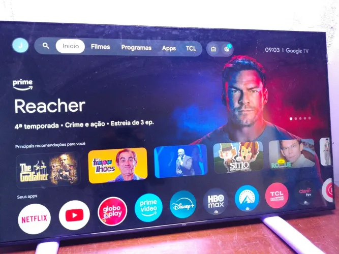 Tv smart 55 polegadas borda infinita qled