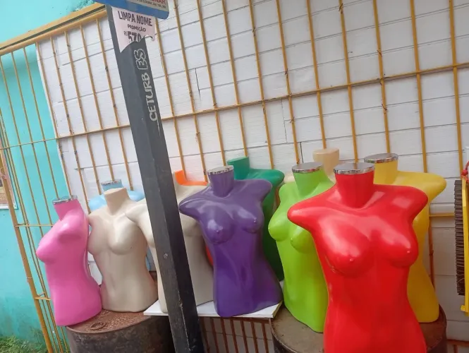 Manequins de busto 11 unidades