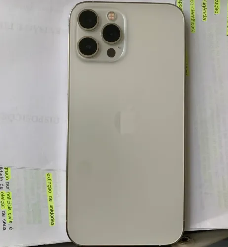 iPhone 12 Pro Max branco 256gb 