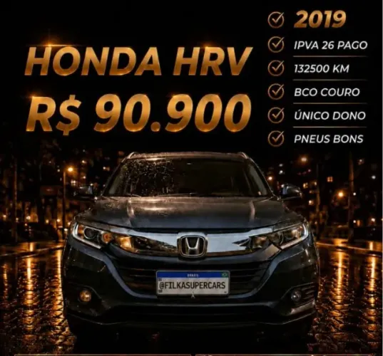 Honda HR-V EX 1.8 Flexone 16V 5P Aut. 2019