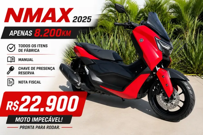 Nmax 2025 extra (8.200 km)