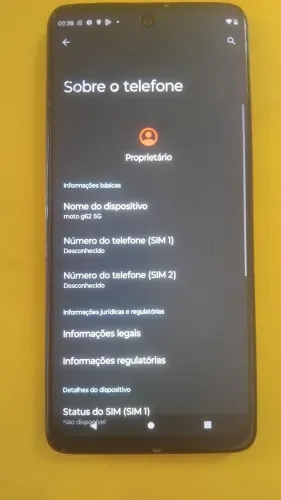 Moto g62 5g valor 450 reais zapp *89