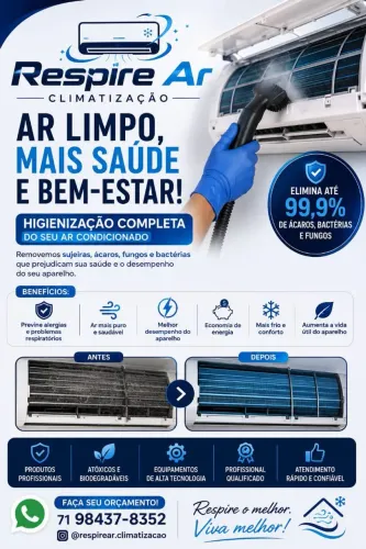 Limpeza de ar condicionado