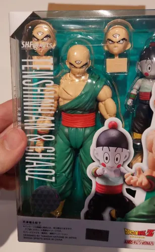 SH Figuarts Tenshinhan & Chaoz novo
