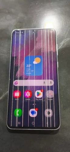 Celular Samsung S21 FE 5G dual chip 128gb 8gb RAM funcionando perfeitamente 