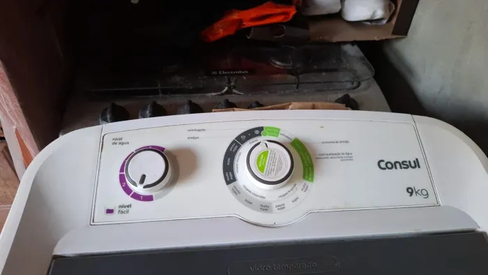 Funcionando perfeitamente 9 kg ( motivo: mudança)