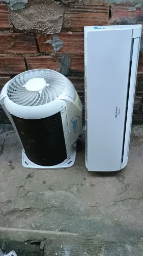 Ar condicionado split novo Springer Midea de 12 mil btus serpentina cobre