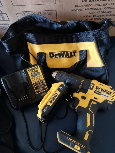 FURADEIRA E PARAFUSADEIRA DE IMPACTO DWALT 20V 65NM