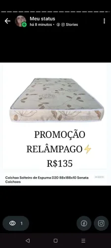 COLCHÃO SOLTEIRO DE ESPUMA D20