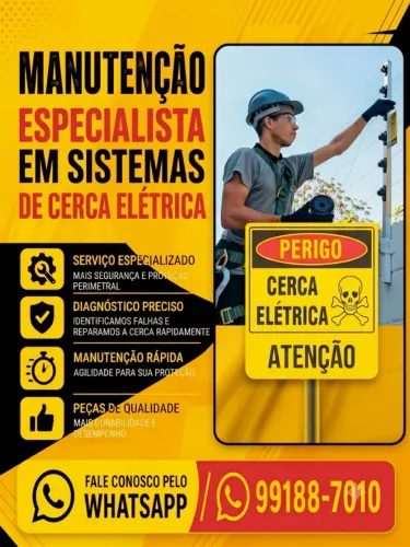 Manutenção de Cerca Elétrica 