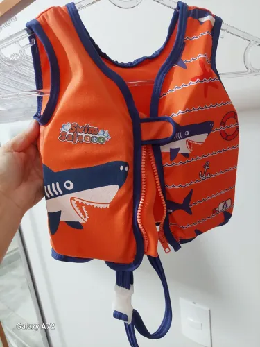 Colete salva vidas  infantil da marca Mor 