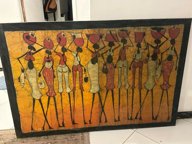 Tela quadro já com moldura 