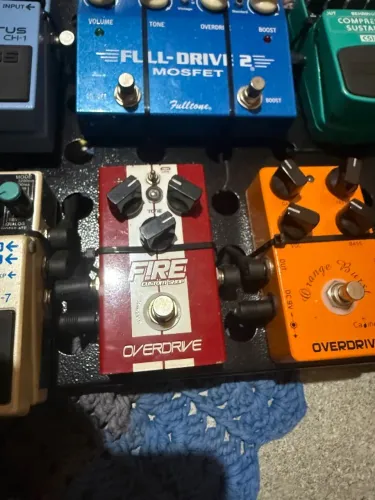 Pedal de overdrive Fire custom shop