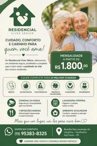 CASA DE REPOUSO PARA IDOSOS