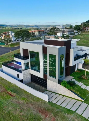 Sobrado Alto Padrão com 4 Suítes à venda, 350 m² por R$ 3.500.000 - Ninho Verde II - Pardi