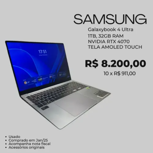 Notebook - Galaxybook 4 Ultra
