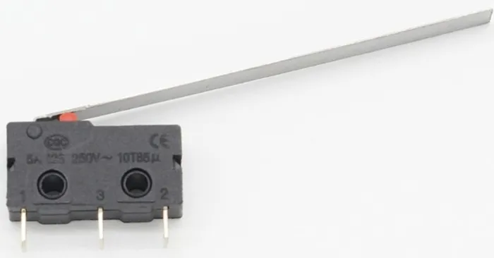 COD-CP590 Chave Micro Switch de Limite 3 Pinos 5A 250Vac Micro Interruptor Fim de Curso 
