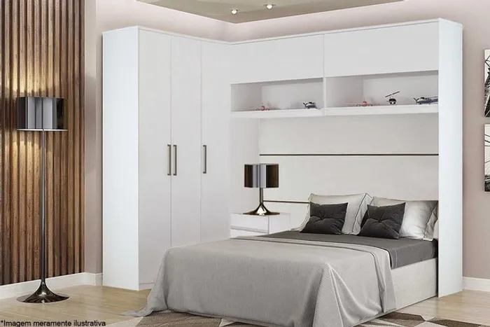 Quarto roupeiro modulado casal