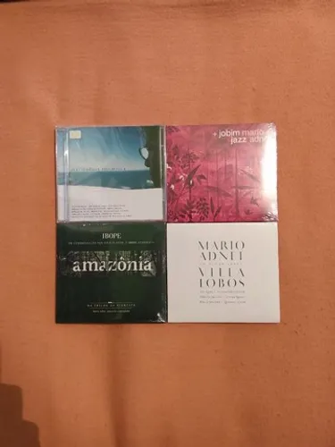 Quatro CD's lacrados de Mário adnet 