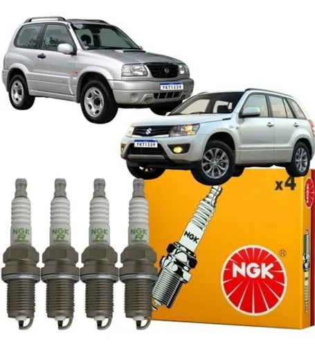 Jogo De Vela Original Ngk Grand Vitara 2.0 16v Gasolina 2008-2015