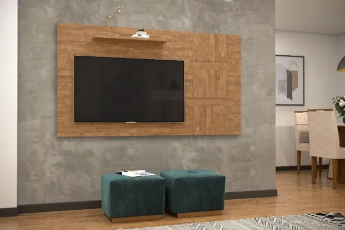 Moderno Painel Roma , Para TV Até 55" !! Frete e Montagem Grátis !