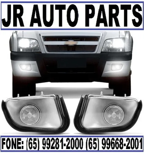 Par Farol de Milha S10 Blazer 01 02 03 04 05 06 07 2008 2009 2010 2011 Auxiliar Neblina