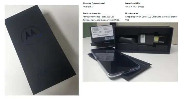 Motorola Razr 40 Ultra 256GB Preto 5G [ Novo ] Black
