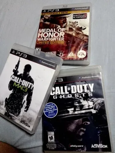 3 jogos de ps3 originais completos