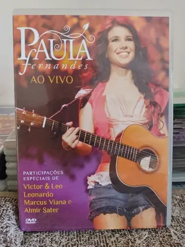 Paula Fernandes ao vivo em ótimo estado de conservação.