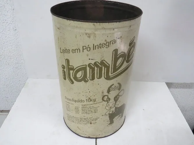 lata antiga leite em pó