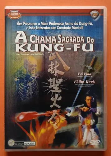 Dvd A Chama Sagrada do Kung Fu (China Vídeo)