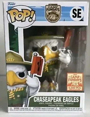Funko Pop Camp Fundays Chaseapeak Eagles Mascot Se