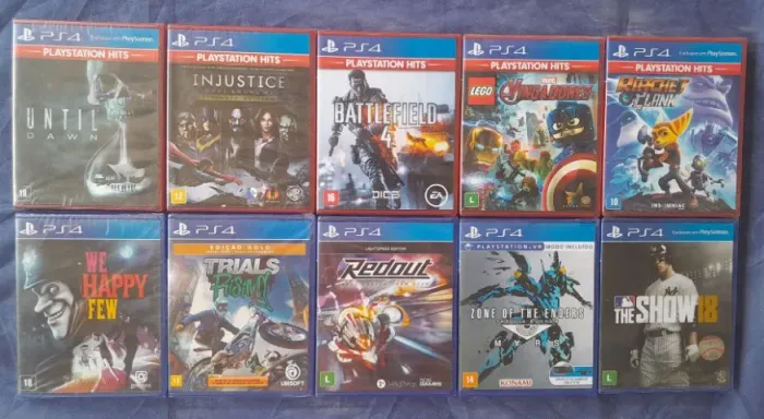 Jogos Ps4 Novos e Lacrados