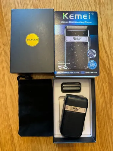 Máquina de Barbear shaver Kemei KM-2024 Recarregável