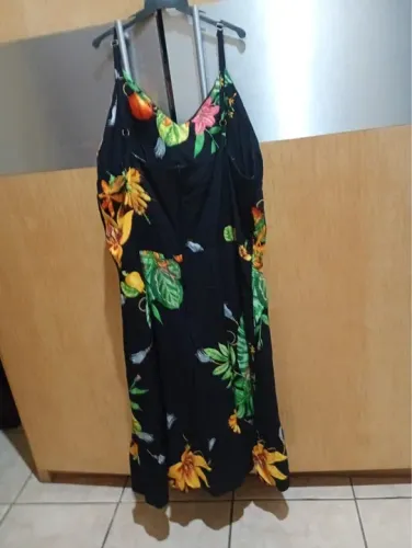 Vestido Floral Longo - Novo