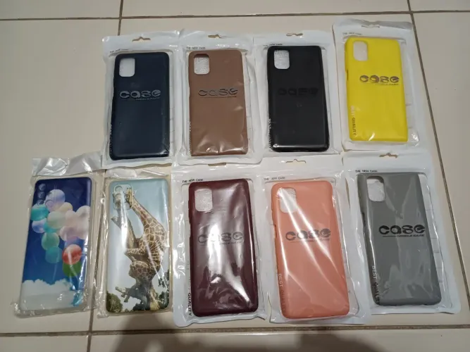 Kit 9 Capas para telefone samsung M51