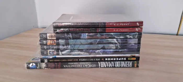 HQs Marvel e DC
